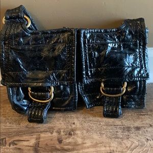 Kooba Black Leather Tote